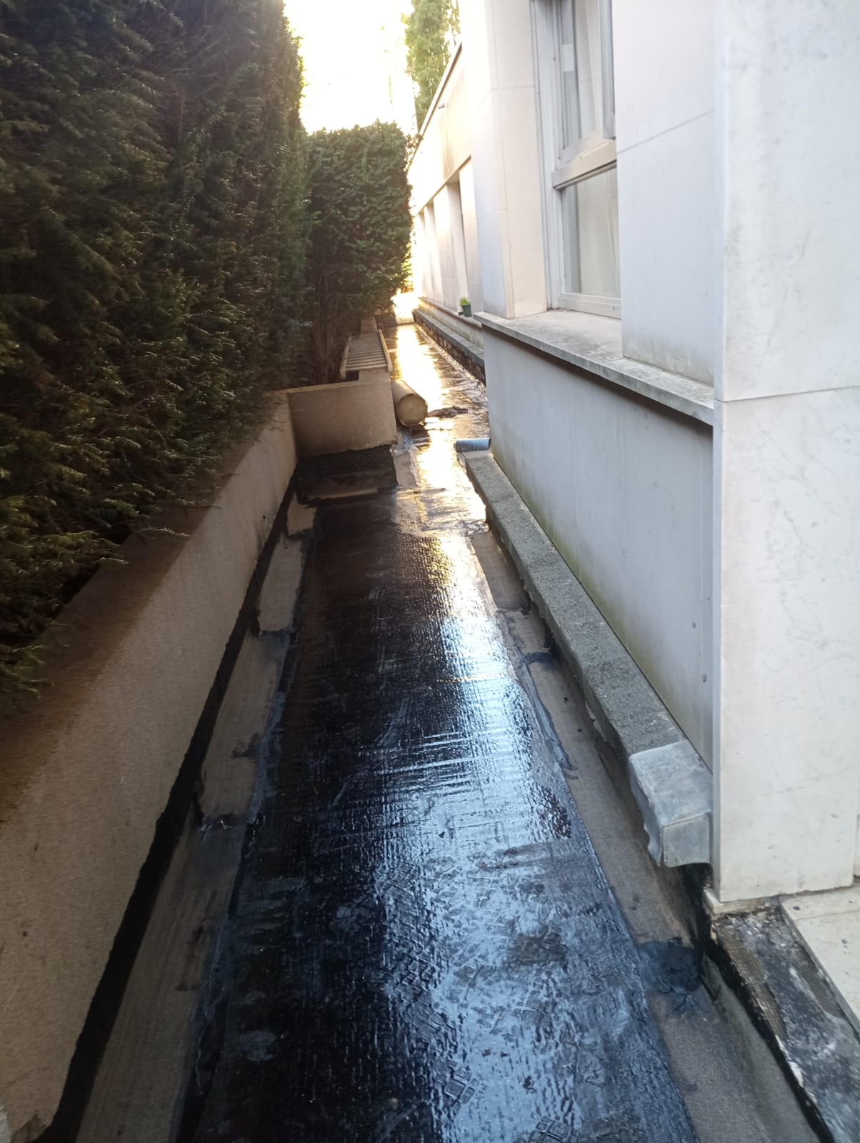 Chantier d'étanchéité Eau & Co