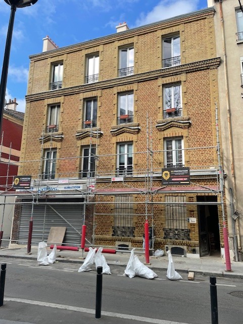 Ravalement — équipes techniques sur chantier